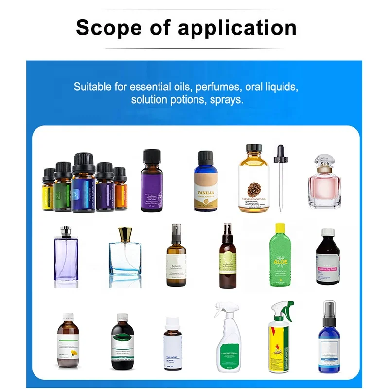 gravimetrichigh precision essential oil perfume oral liquid solution spray filling machine