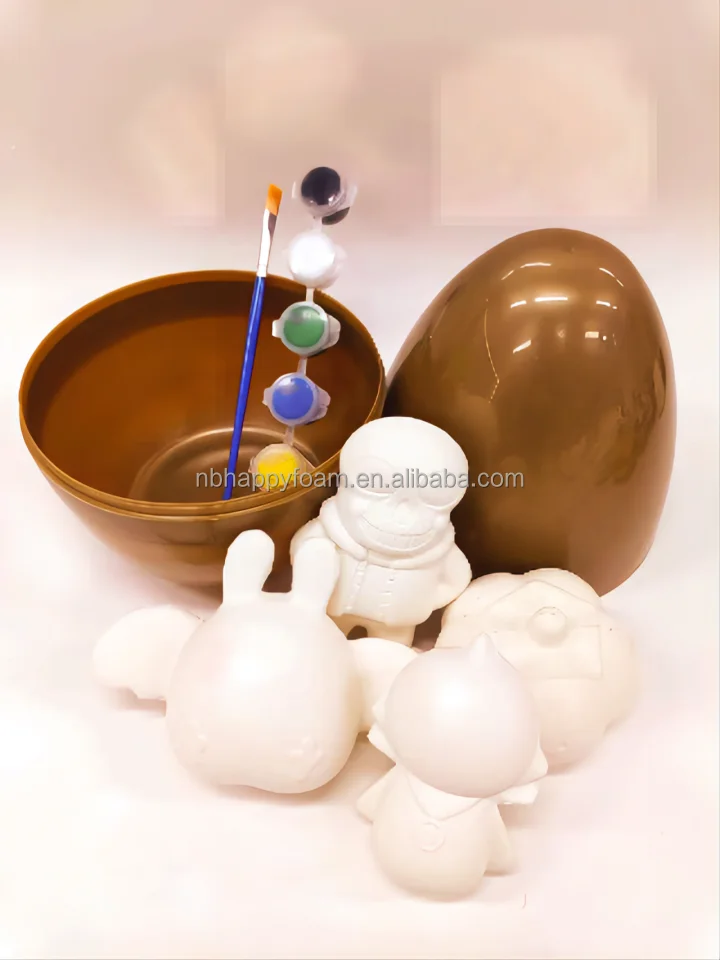 2023 Internet red explosive PU DIY wet slow rebound children education development class Christmas Halloween Easter egg shell se