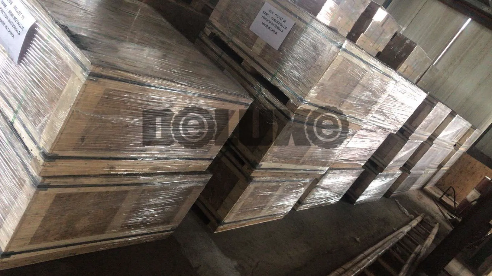 High performance composite ready front brake pad friction raw material for Toyota Hyundai car parts