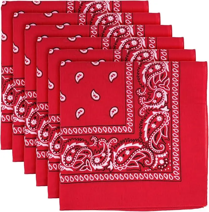 Fast Production Goods Wholesale Cheap Soft Cotton Polyester Multifunction Printing Headwear Fabric Bandana