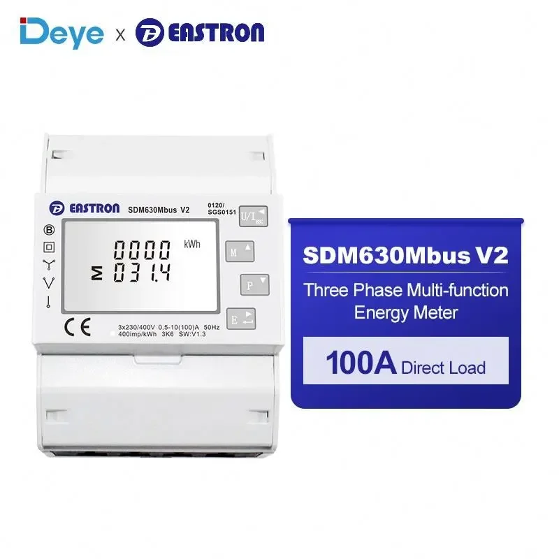 Eastron SDM630MCT-40mA Three Phase Smart Meter Solar Inverter With High Quality
