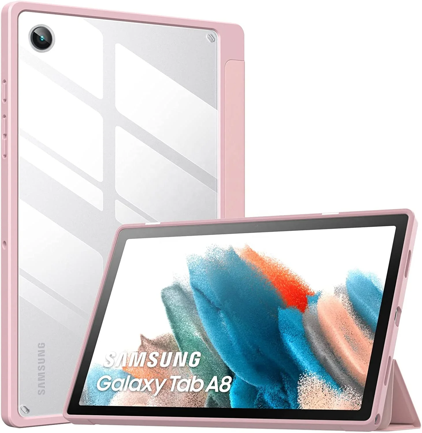 Чехол подходит для Samsung Galaxy Tab A8 10,5 дюймов 2022 чехол для планшета прозрачная задняя крышка