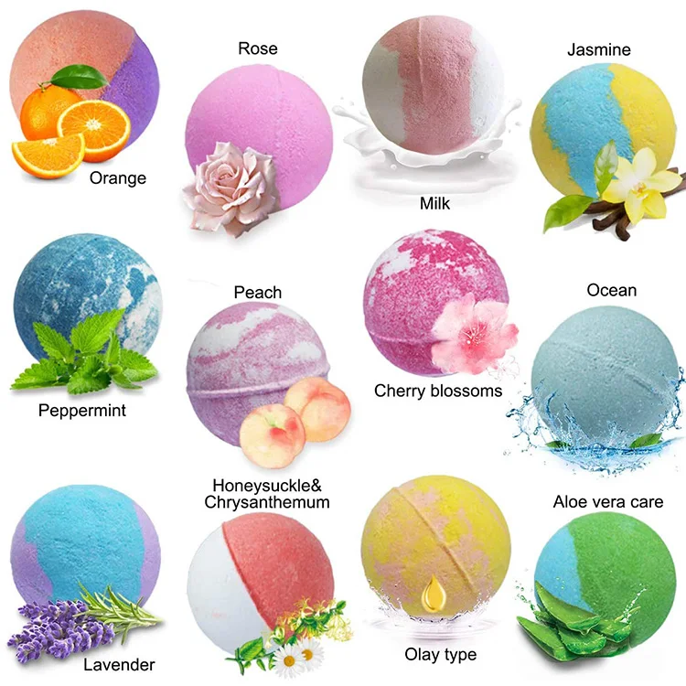 
Natural OrganicBath Bombs for Kids with Surprise Toys Inside Gentle and Kids Safe Spa Bath Fizz Balls Kit Kids Bath Bombs 