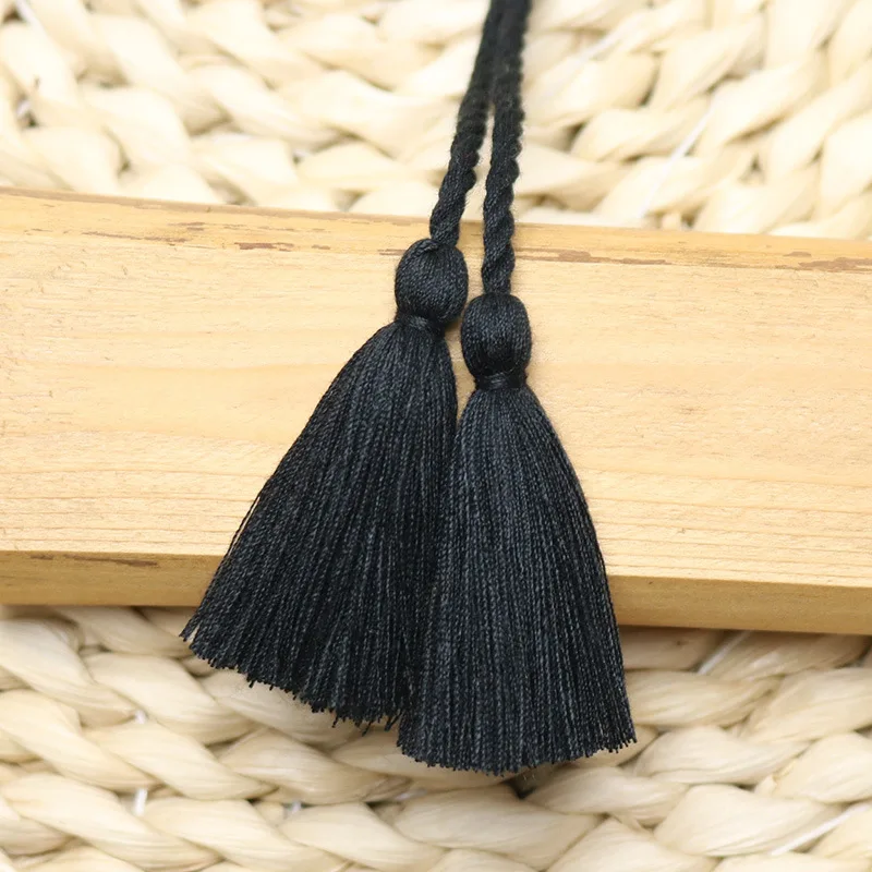 Multi-color optional polyester cotton54cmDouble-headed tassel Clothing accessories tassel tassel for spot supply long fringe