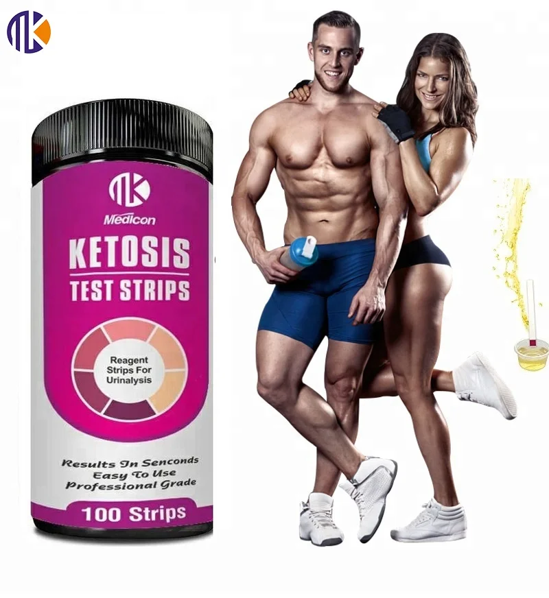 MDK Changchun Medicon rapid Ketone Test Urine Strips Urine Reagent Strip 10