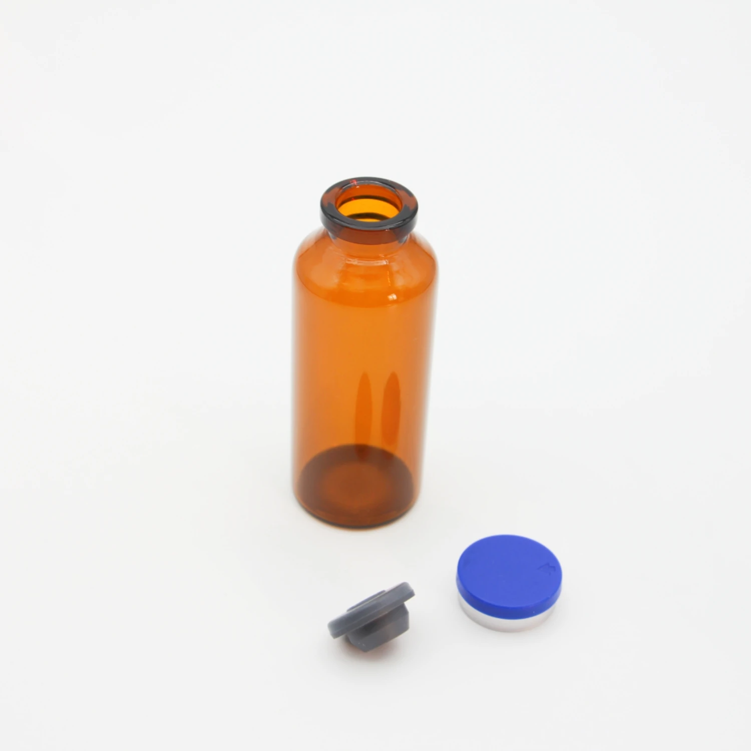 Factory supply 25ml 30ml 35ml sterilized pharmaceutical tubular glass vials for injection oral liquid medicine