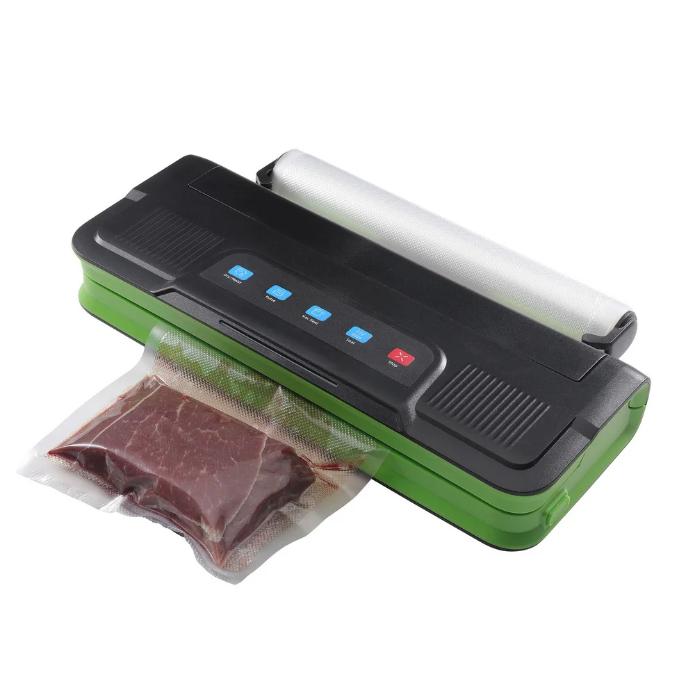 QH-20 CB Certificates Dry Moist Home portable  Vacuum food sealer Vaccum Machine built in bag cuter Vacuum tube