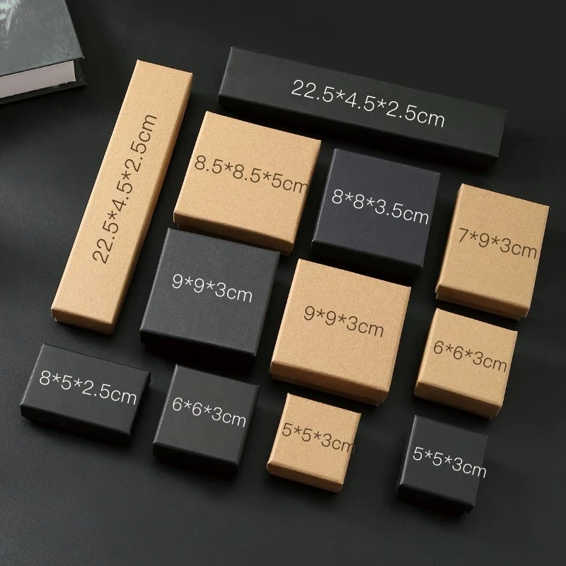 High-End Luxury Watch Box Black Wooden Gift Box Paper Lid Bottom Custom 3D Design Perfume Bottle Tool Box Toolboxes