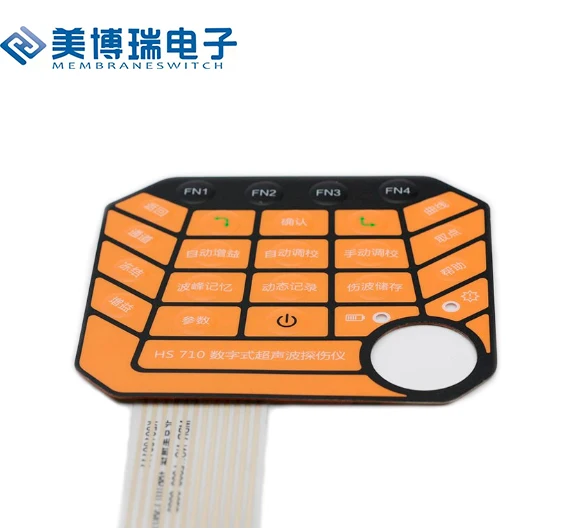 Digital Printing Technology Membrane Switches Tactile Push Button