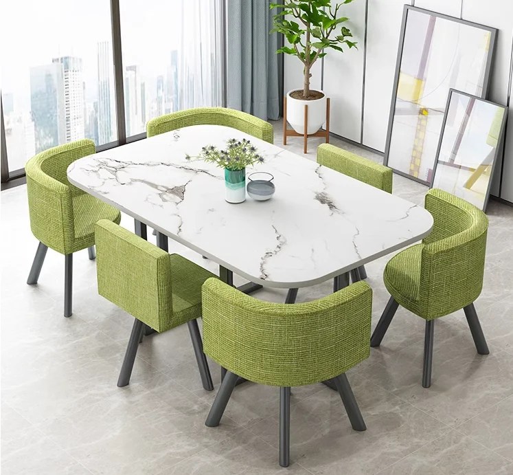 Used Restaurant Furniture Dining Room Modern MDF Cheap Restaurant Tables Chairs