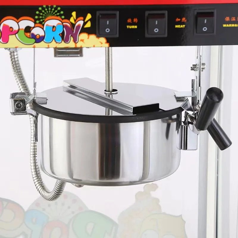 Popcorn Machine Classics Style 8Oz Popcorn Maker Cooker Pop Corn Popper Machine