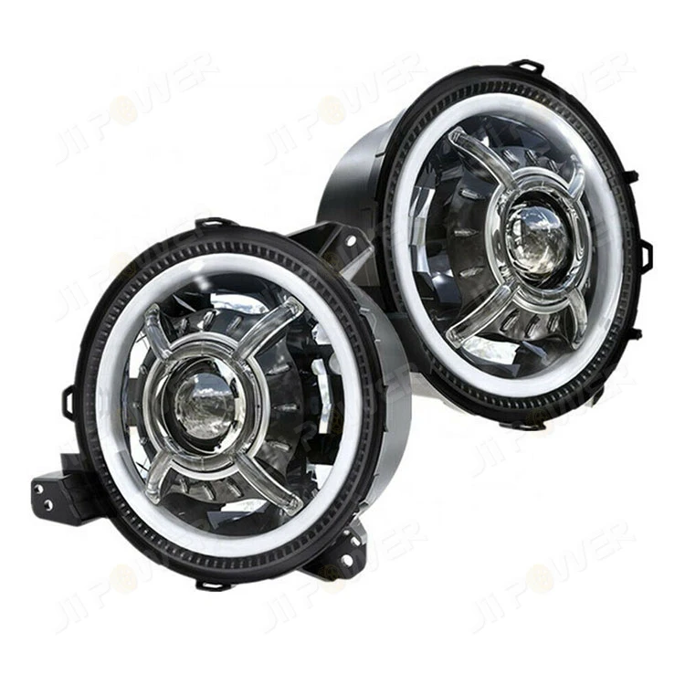 LED Projector 9 Inch Headlight For Jeep wragnler JL JT 2018-2022 Gladiator