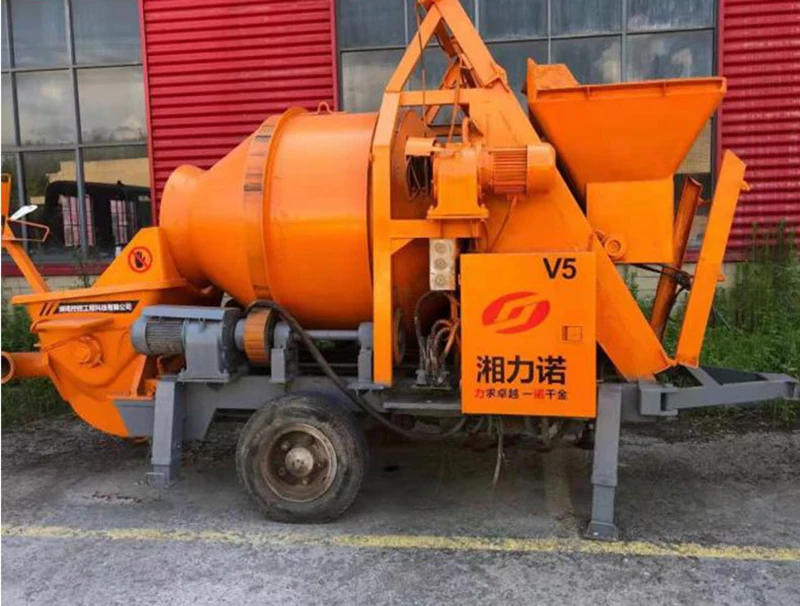 30M3/H Placing Boom Truck Hydraulic Used Mixer Concrete Pump