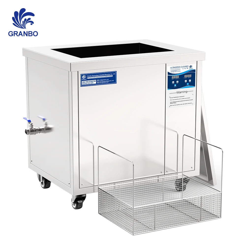 Good quality Rust removal ultrasonic cleaner 40l 50l 60l immersion in industry large ultrasound cleaning machine
