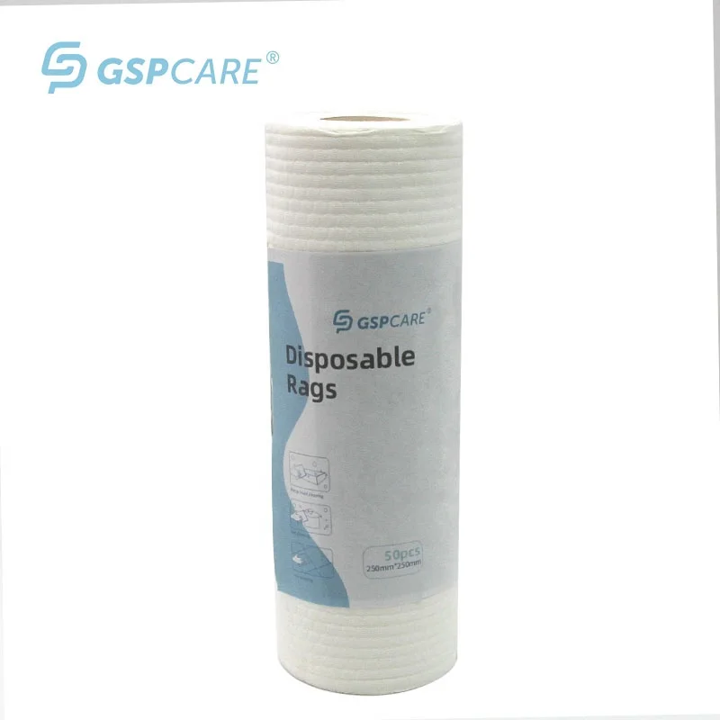 Wholesale Disposable Lazy Rag Non-woven Washable Kitchen Lazy Rags Dry Snd Wet Kitchen Thickened Degreasing Dishwashing Cloth