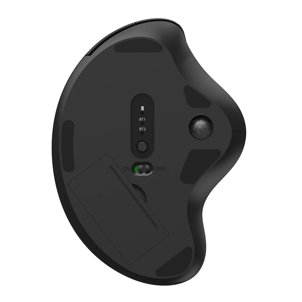 Blue tooth Mouse Ergonomic Vertical Trackball Mouse Three Mode Connection Wireless 2.4g & Blue tooth With Mouse Pad