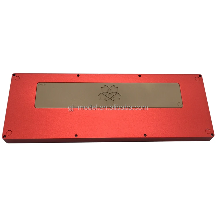 Gaojie Custom keyboard prototype build Al6063 anodizing, E-coating keyboard prototype case custom building services