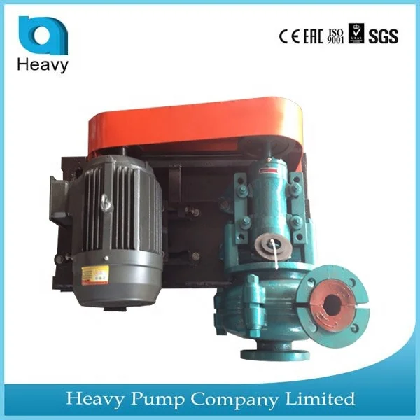 China made heavy duty high efficiency sand pump Portable gravel pump