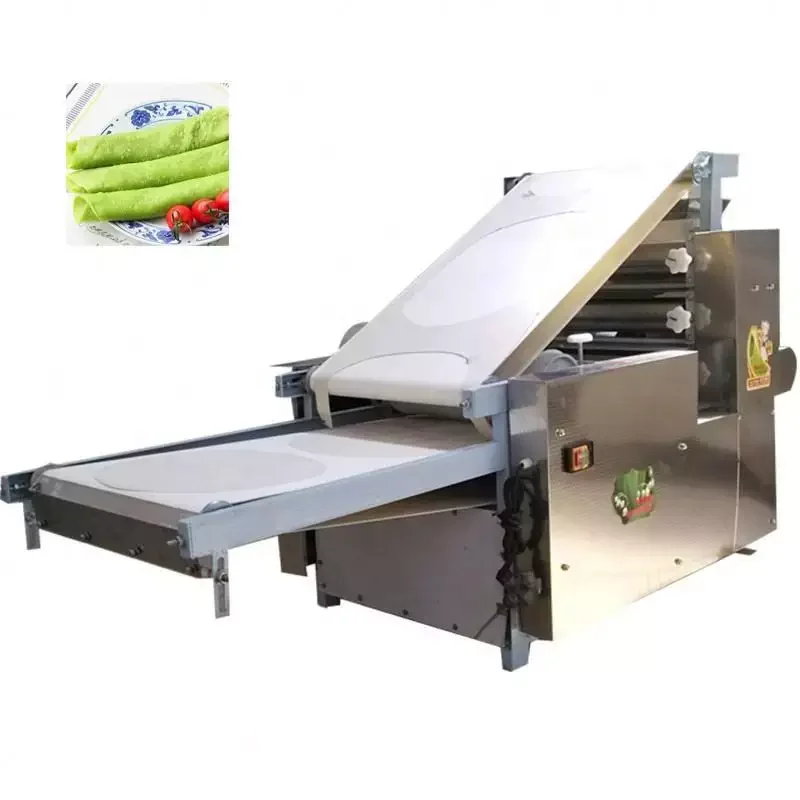 Grain Product Making Machines Wheat Flour Dough Press Roller Sheeter Machine for Bread/Pizza