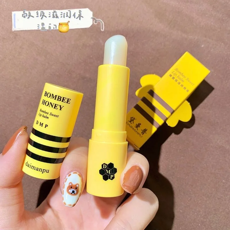 DAIMANPU Bee Lip Balm Vaseline Moisturizing lip Mask lip Care