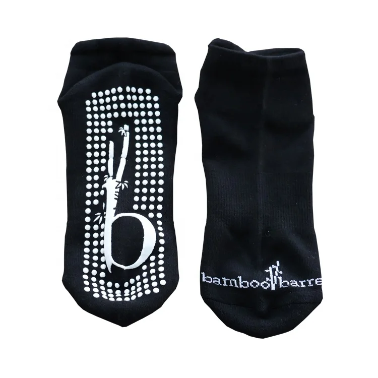 Оптовая продажа, высококачественные мужские и женские носки из бамбукового волокна для Barre Pilates Yoga