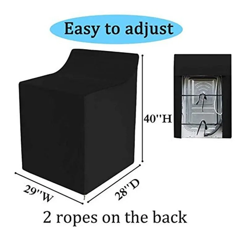 sun protection washing machine cover waterproof waterproof dryer cover washing machine cover