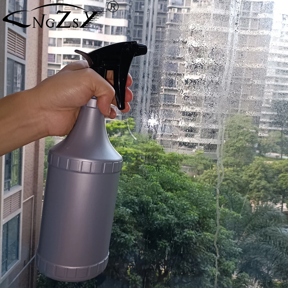 1000ml Plastic Empty Fine Mist Spray Bottle Car Wash Trigger Water Sprayer Bottle For Chemical C15