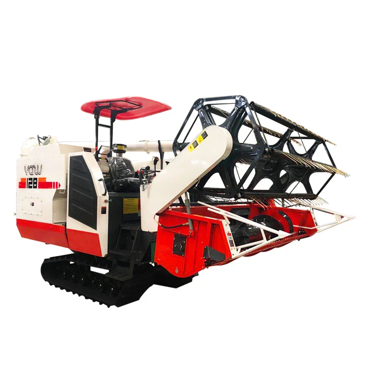 High quality imported v-belt sorghum combine harvester with best prices