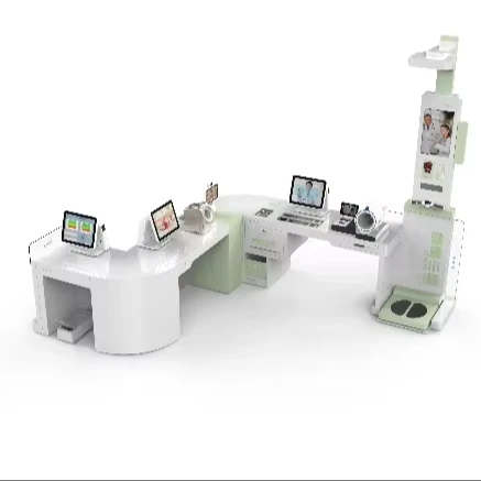 Body Examination Telemedicine Healthcare Tele consultant Station Full Body Checkup health screening Machine Self-diagnostic