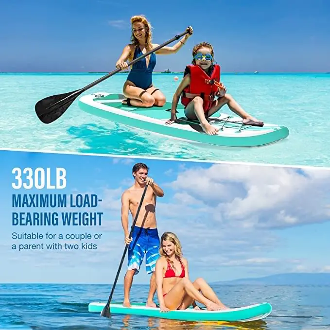 2022 Hot Manufacturer OEM Custom Cheap Single Double Layer Drop Stitch Inflatable Sup Paddle Board