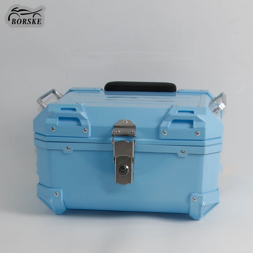 Universal Plastic Rear Box Scooter Luggage Box Motorcycle Vespa Top Case Scooter Plastic Tail Box