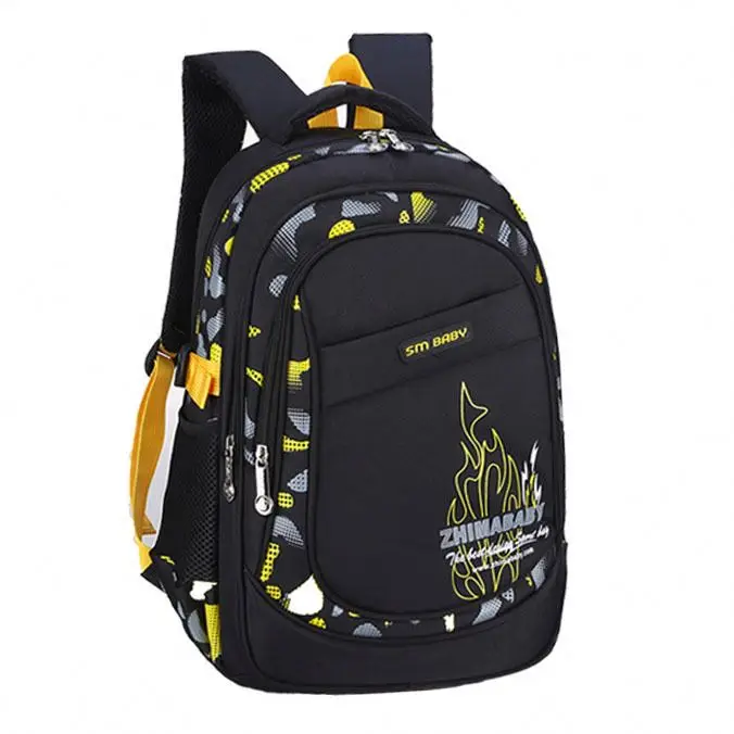 Manufacturers wholesale primary school student bag boys waterproof light junior high school student bag casual backpack