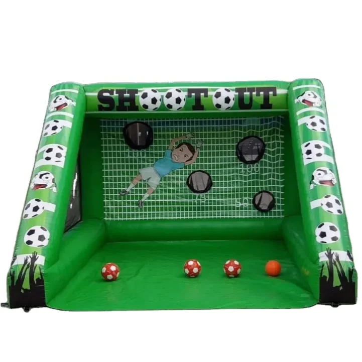 Outdoor Sport Shooting Inflatable Soccer Goal Speed Cage PVC Inflatable Football Shooting Tent For Sale