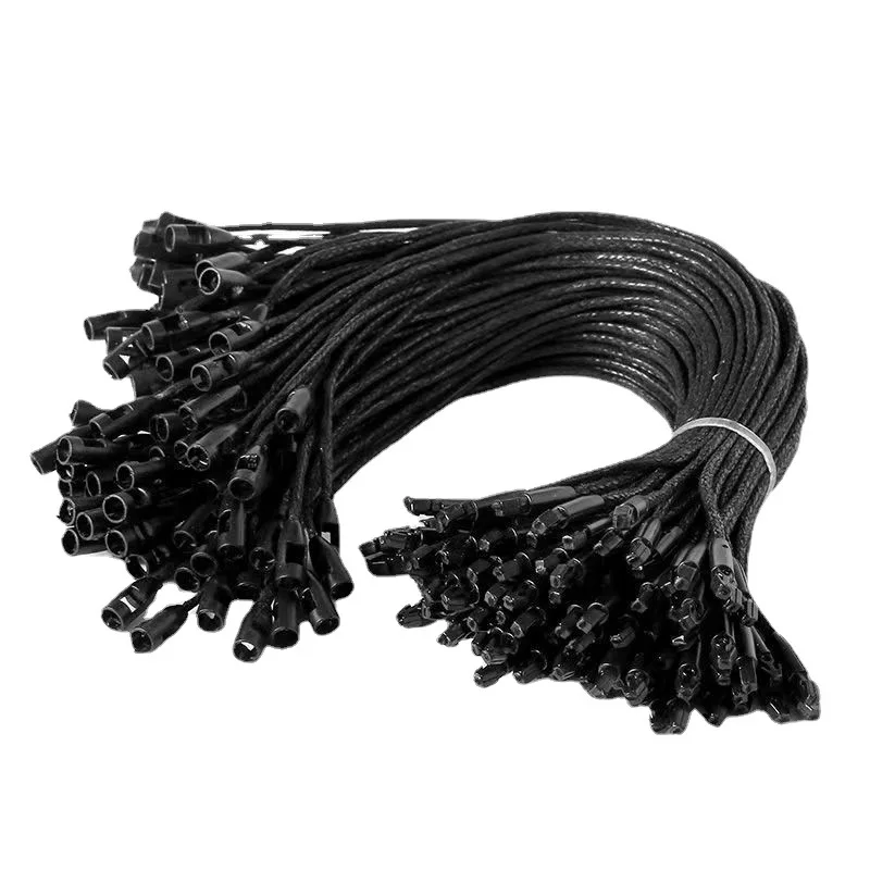 New Design Plastic Seal Tags General Nylon Rope Hang Tag Fastener Garment Tagging String
