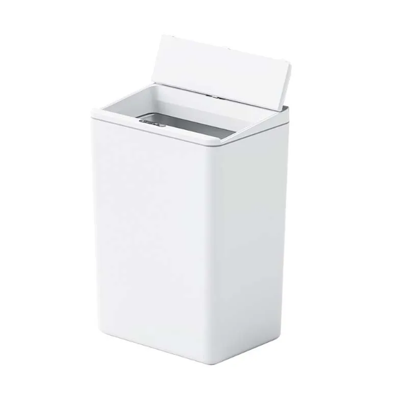 15L Large Smart Trash Can Automatic Induction Cover Trash Bin Waterproof Waste Bin For Kitchen Bathroom Garbage Smart Dustbin