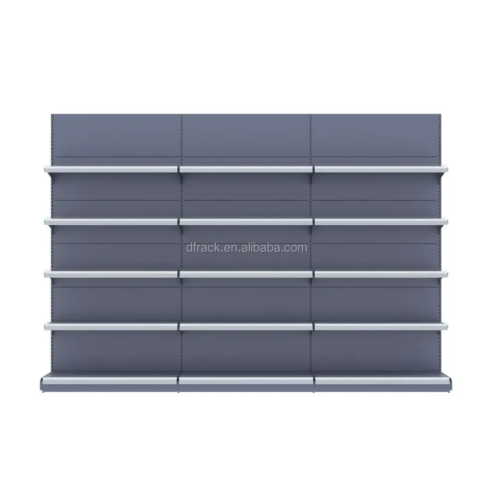 approved high quality Europe supermarket gondola shelving