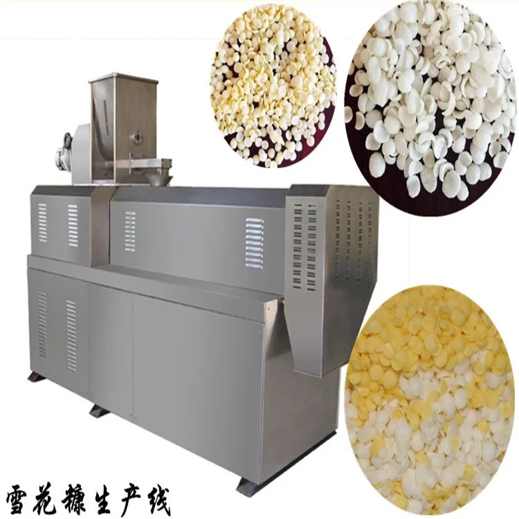 Snowflake, Granular, Needle-shaped Precooked Puffed Bread Crumb Making Machine 150 kg/h Panko Bread Crumb Production Line