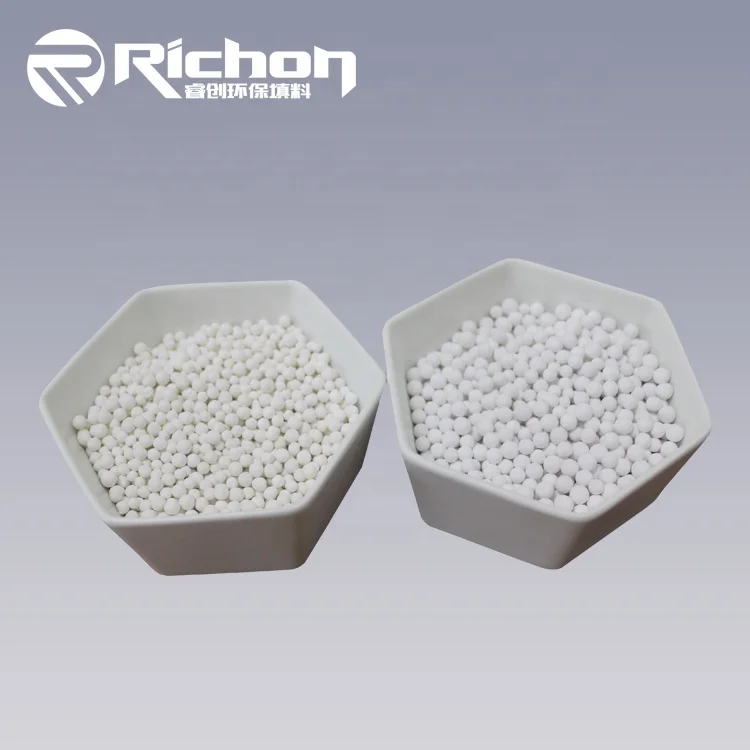 Water treatment catalyst carrier adsorbent 3~5mm activated alumina ball