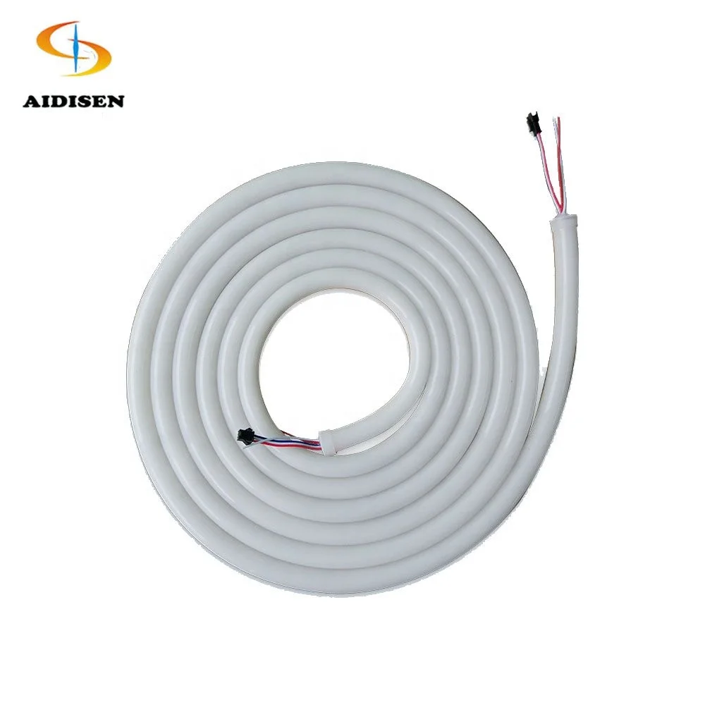 Waterproof outdoor neon tube RGB addressable LED flexible neon tube DC12/24V
