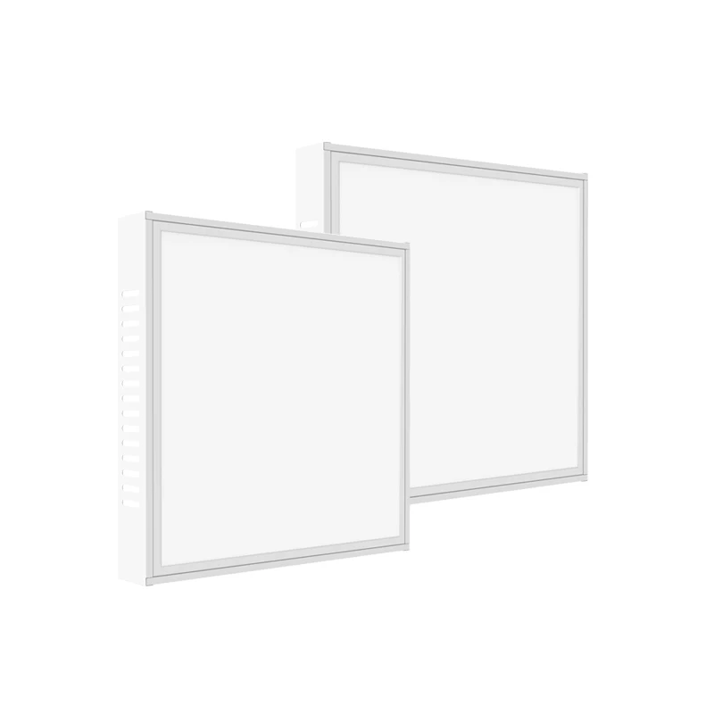 Commercial panel light Aluminum Alloy Square Slim Frame Flat Backlit recessed ceiling lights