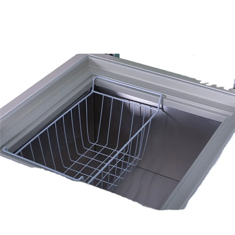 2024 hot sell chest seafood FREEZER Minus 60  degree horizontal seafood ultra  freezer seafood  ULT deep freezers for  tuna