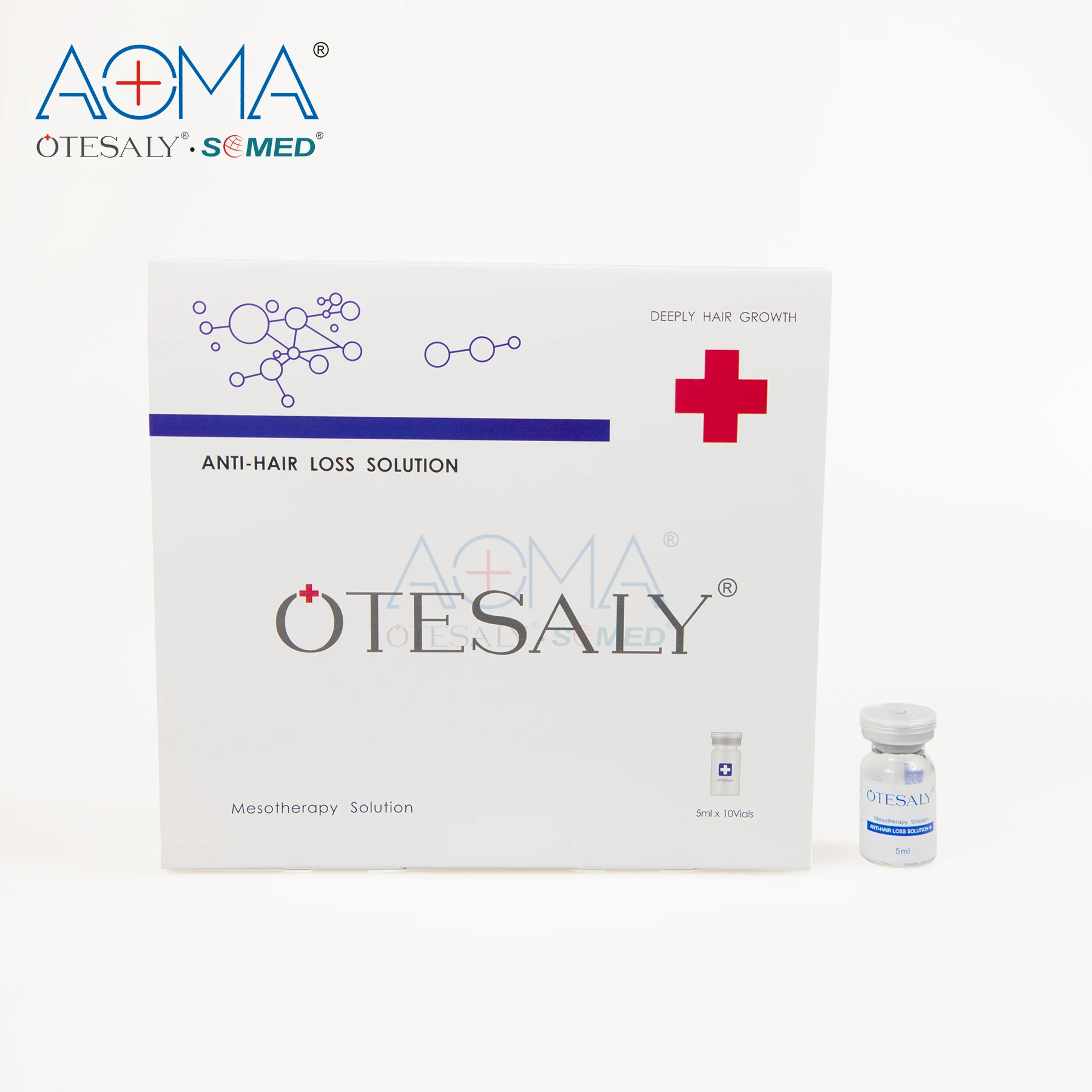  Otesaly CE одобренный питательный раствор для мезотерапии кожи головы Сыворотка против выпадения волос инъекция