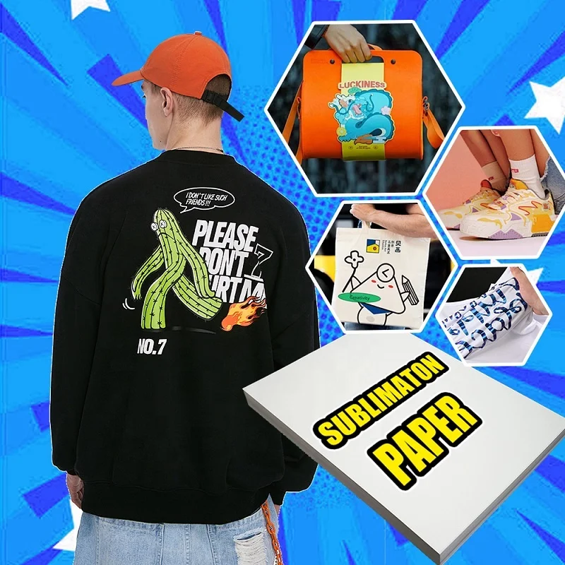 customizable t shirt transfer paper fast dry sublimation paper A3 A4 A5