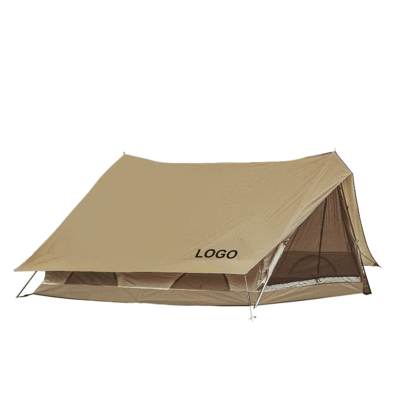 Large capacity pole outdoor Inflatable support tent Family used air truck fold tents canvas camping tent camp