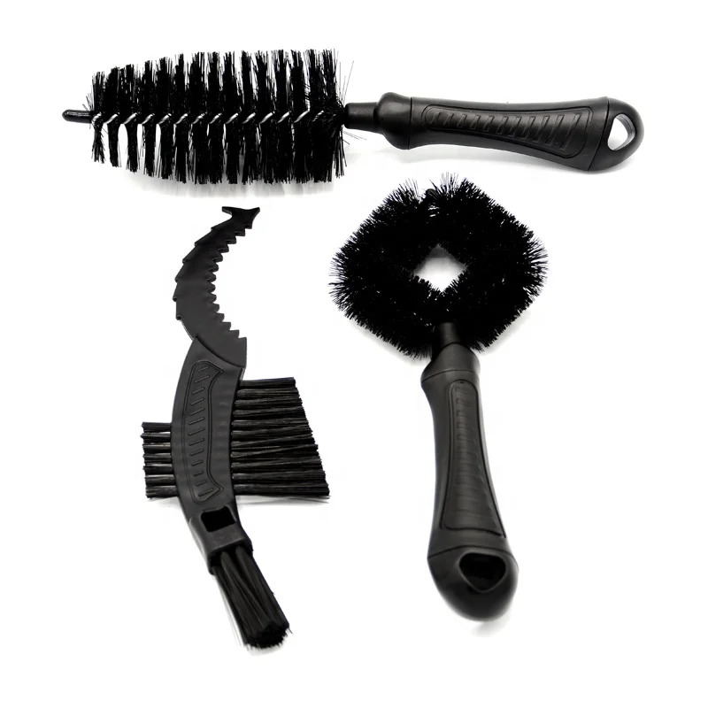 ZOYOSPORTS New Style  Bike Cleaning Brush Set Bike Cleaning Kit Bicycle Accessories 3pcs