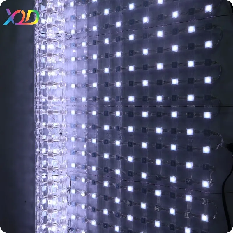 XQD P50 LED Point Lights with SPI WS2811 Outdoor Display Mesh Screen Robust & Flexible Large LED Screens with Pixel Precision