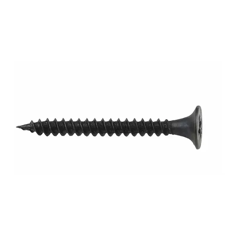 China High quality black oxidation countersunk screw drywall screw