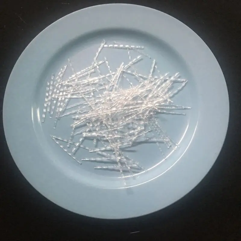 Lowest price PP Polypropylene Waved Fiber PP Concrete Fiber for concrete reinforcement