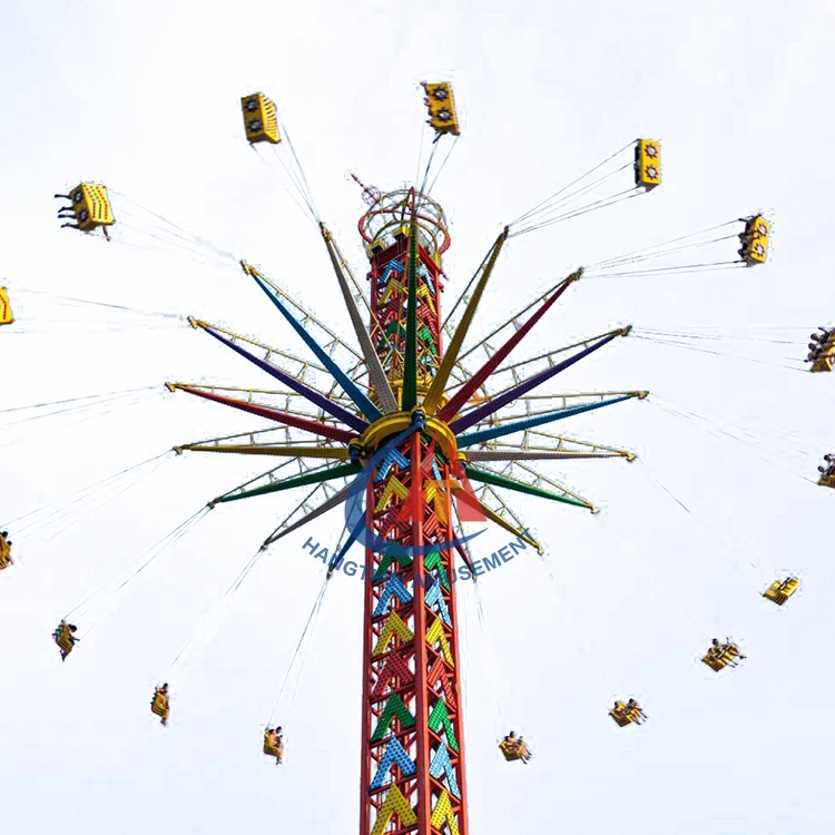 Скидка! Заводская распродажа funfair развлечение свободный летающий стул башня