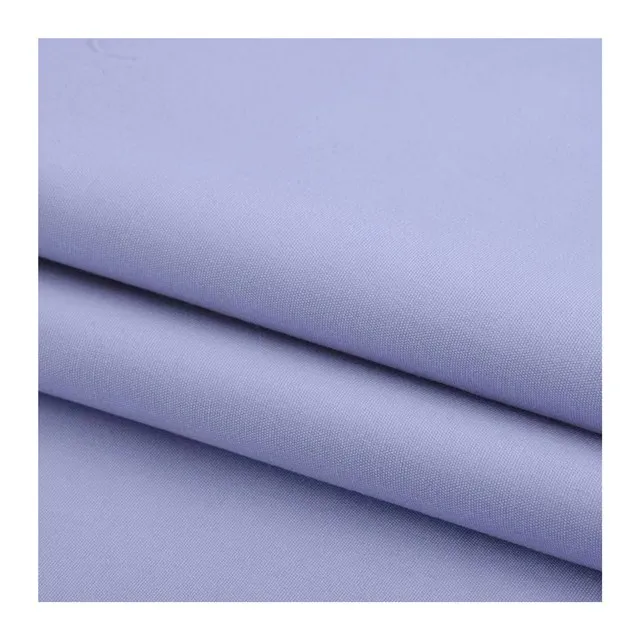 ready stock Good quality t/c 80/20  polyester cotton dyed  fabric for shirt pocket and dress school uniform